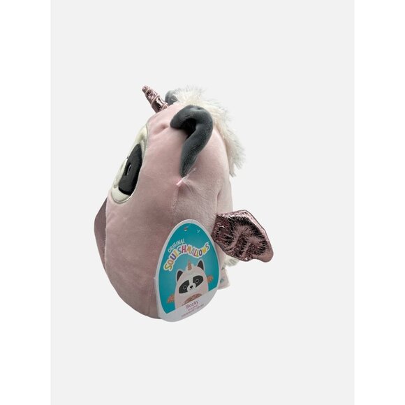 Rocky the Racoon in Grecia Pegasus Costume Squishmallow Plush Stuffed Animal NWT - Picture 7 of 7